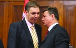 Aleksandar Vučić i Goran Knežević