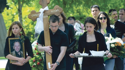 Ispraćaj doktora Slobodana Lukića