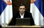 Premijer Aleksandar Vučić na večerašnjoj sednici Vlade