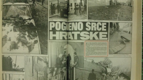 Pogođeno srce Hrvatske -