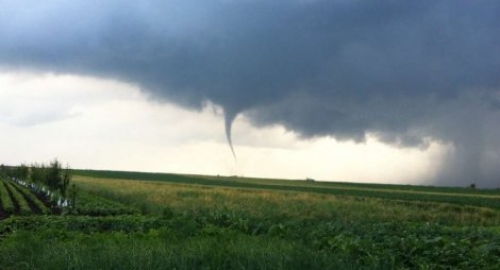 Tornado u sred Srbije