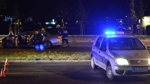 Saobraćajna nesreća u Novom Sadu / Foto: N. N. Travica