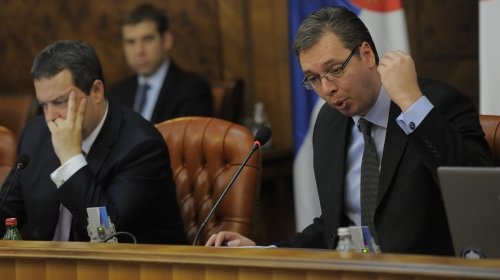 Ivica Dačić i Aleksandar Vučić