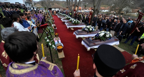 Jezivo: 13 kovčega žrtava Ljubiše Bogdanovića