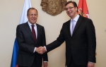 Aleksandar Vučić i Sergej Lavrov