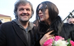 Dobro raspoloženi: Monika Beluči i Emir Kusturica