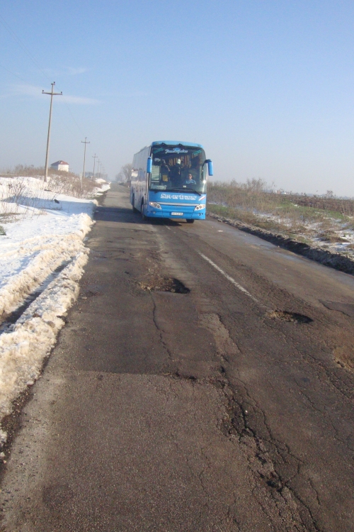 Put izgleda kao ratna zona!