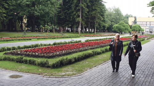 Park u  Vrnjačkoj  Banji