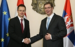 Aleksandar Vučić i Peter Sijarto