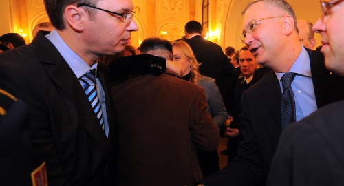 Aleksandar Vučić i Dragan Šutanovac / Foto: Oliver Bunić | Foto: 