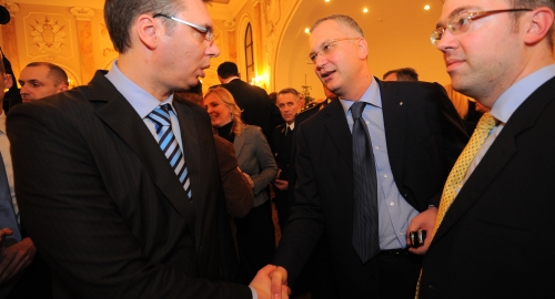 Aleksandar Vučić i Dragan Šutanovac / Foto: Oliver Bunić | Foto: 