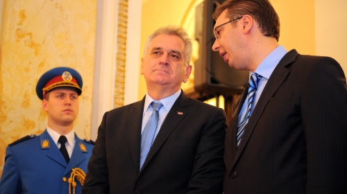 Aleksandar Vučić i Tomislav Nikolić