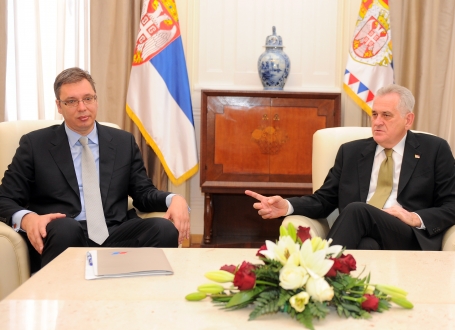 Aleksandar Vučić i Tomislav Nikolić / Foto: Oliver Bunić