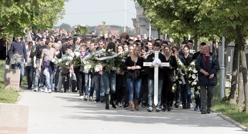 Sahrana Anđela Veličković Foto: Rajko Ristić